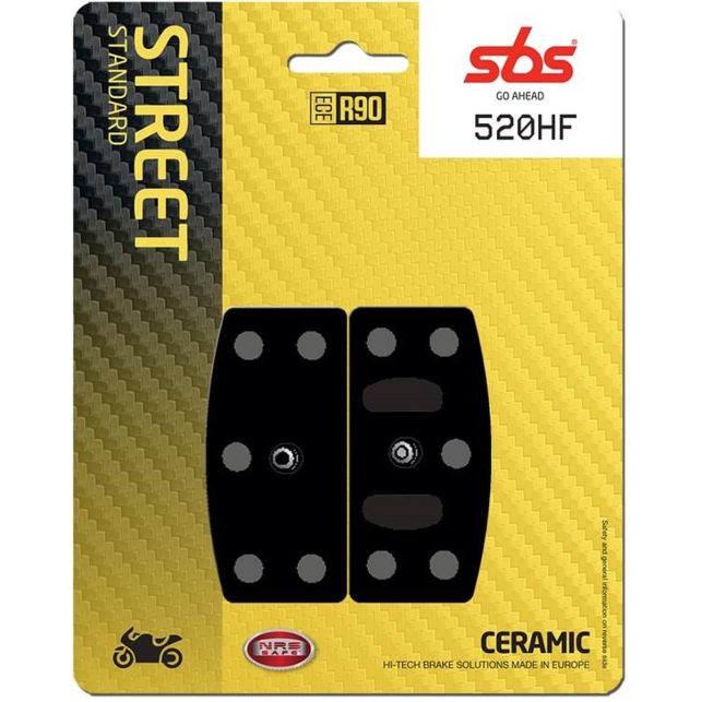 Plaquettes de frein SBS 520HF