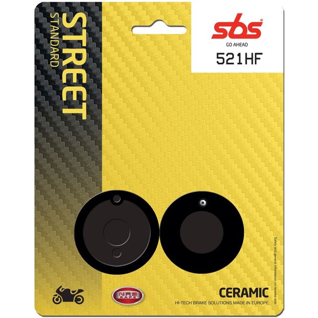 Plaquettes de frein SBS 521HF