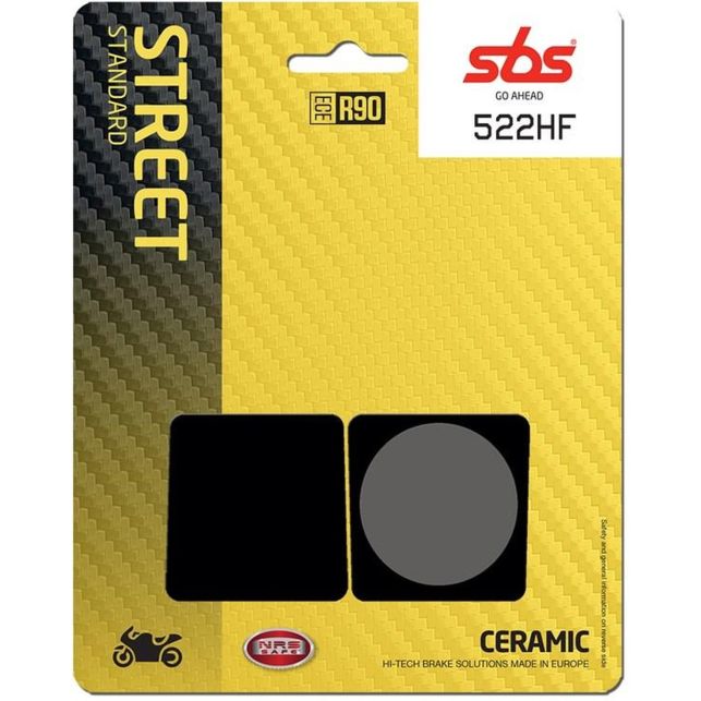 Plaquettes de frein SBS 522HF