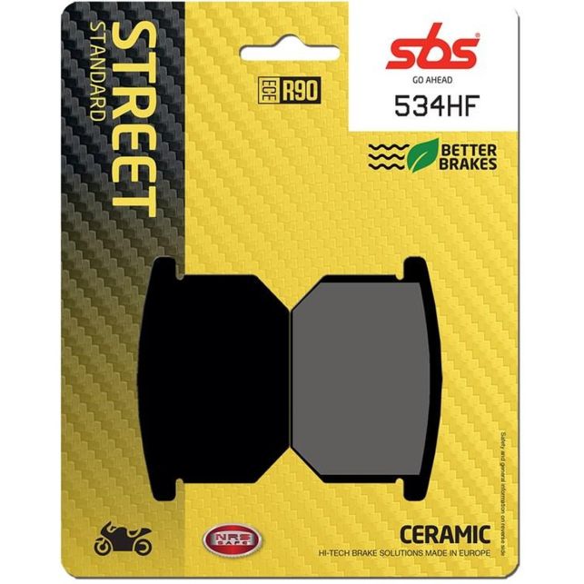 Plaquettes de frein SBS 534HF