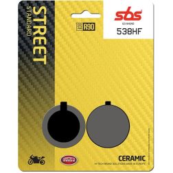 Plaquettes de frein SBS 538HF
							  		