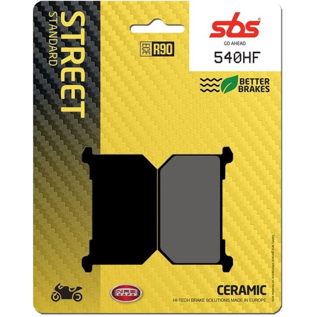 Plaquettes de frein SBS 540HF