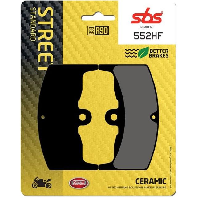 Plaquettes de frein SBS 552HF