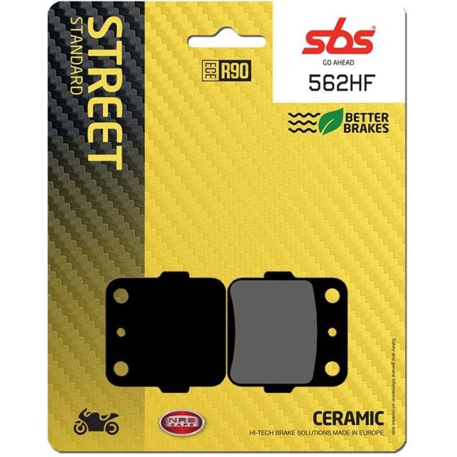 Plaquettes de frein SBS 562HF