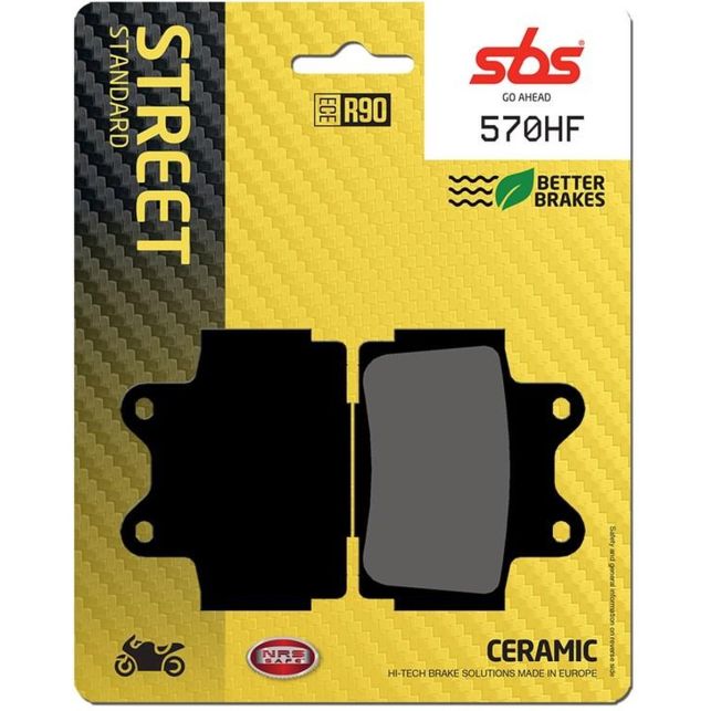 Plaquettes de frein SBS 570HF