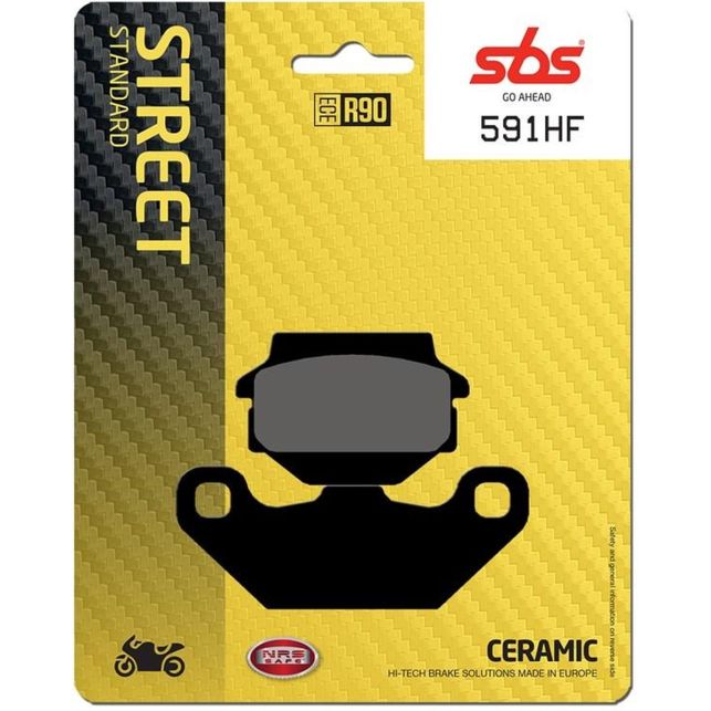 Plaquettes de frein SBS 591HF