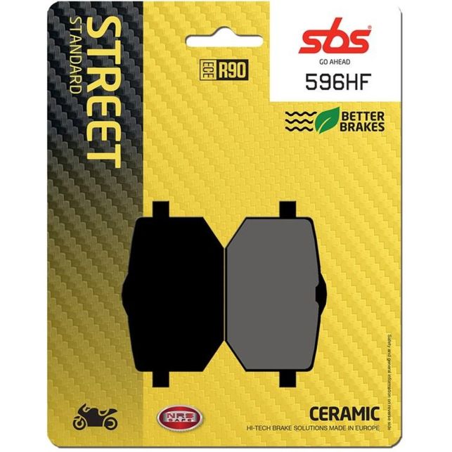 Plaquettes de frein SBS 596HF