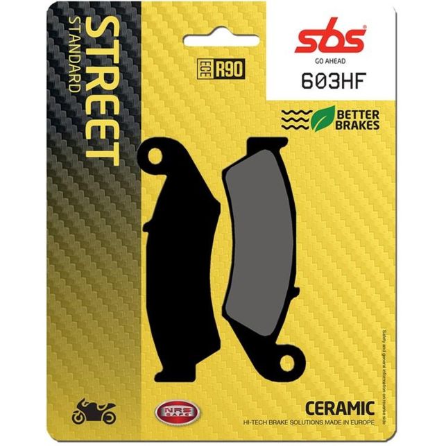 Plaquettes de frein SBS 603HF