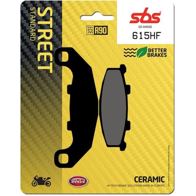 Plaquettes de frein SBS 615HF