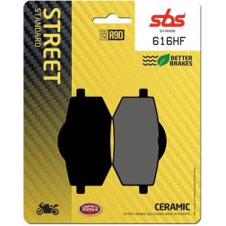 Plaquettes de frein SBS 616HF
							  		