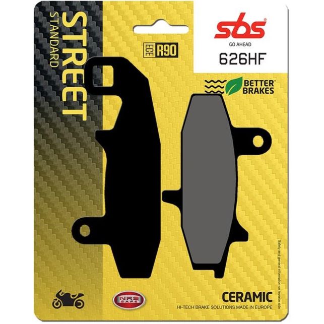 Plaquettes de frein SBS 626HF