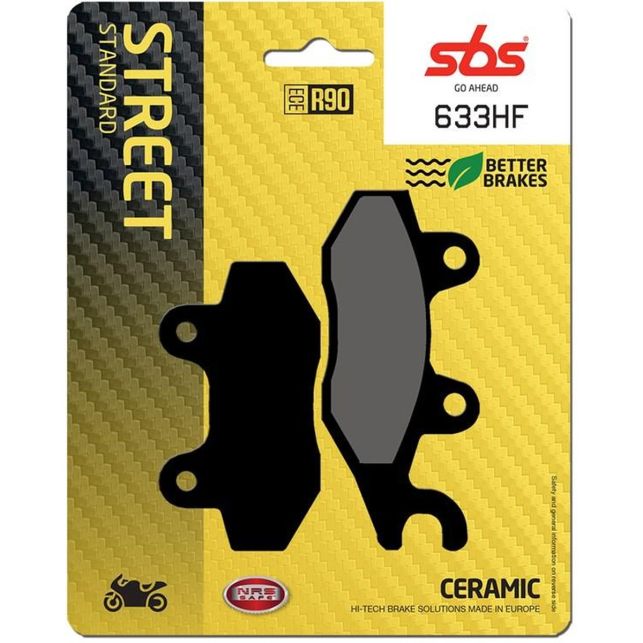 Plaquettes de frein SBS 633HF