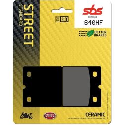 Plaquettes de frein SBS 640HF
							  		