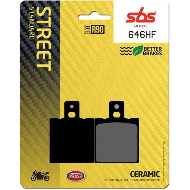 Plaquettes de frein SBS 646HF
