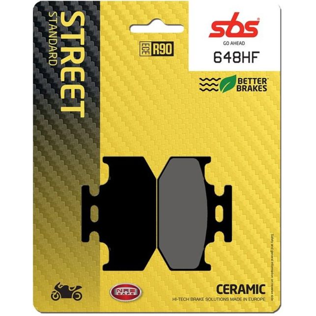 Plaquettes de frein SBS 648HF
