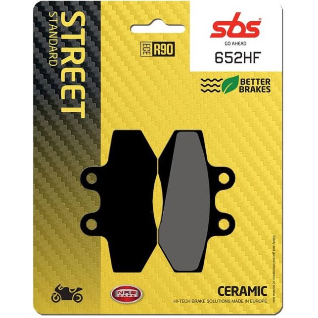 Plaquettes de frein SBS 652HF