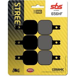Plaquettes de frein SBS 656HF
							  		
