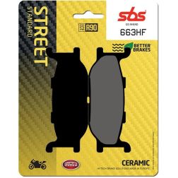 Plaquettes de frein SBS 663HF
							  		