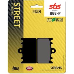 Plaquettes de frein SBS 666HF
							  		
