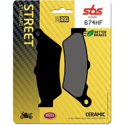Plaquettes de frein SBS 674HF
							  		