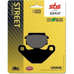 Plaquettes de frein SBS 684HF
							  		
