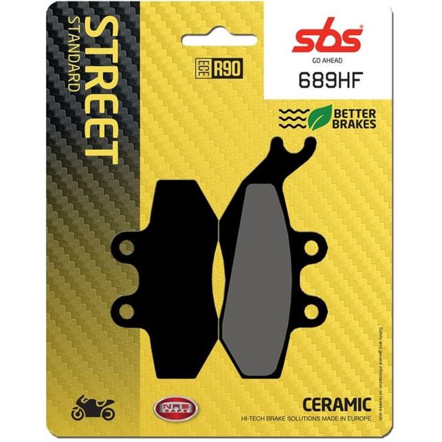 Plaquettes de frein SBS 689HF