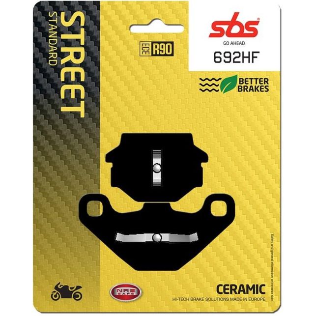 Plaquettes de frein SBS 692HF