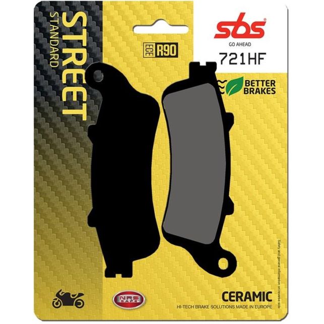 Plaquettes de frein SBS 721HF