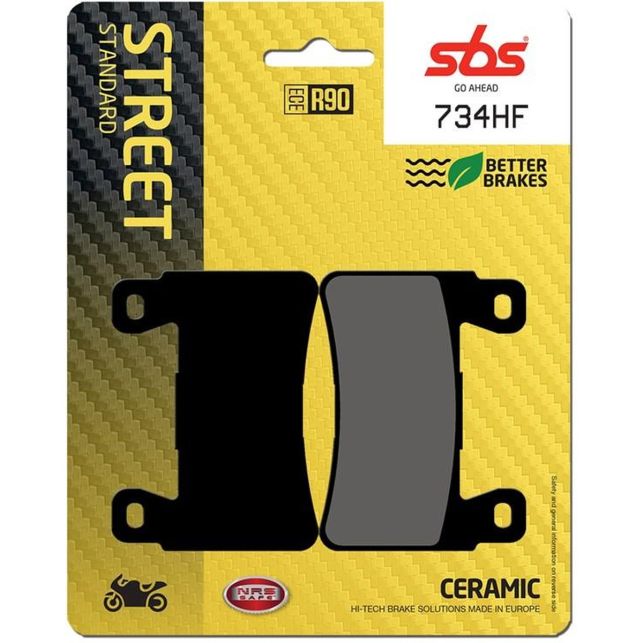 Plaquettes de frein SBS 734HF