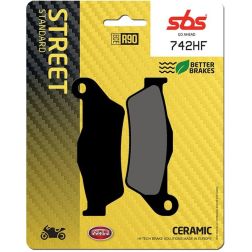 Plaquettes de frein SBS 742HF
							  		