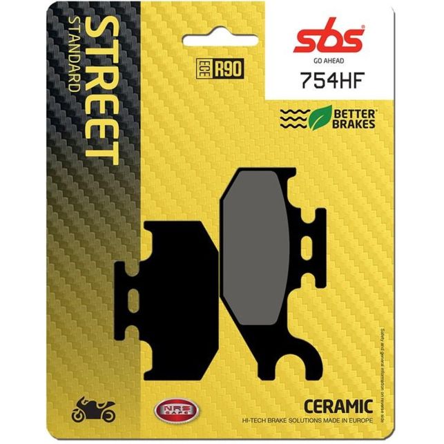 Plaquettes de frein SBS 754HF
