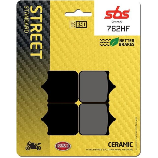 Plaquettes de frein SBS 762HF