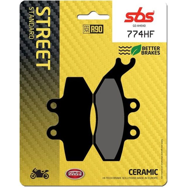 Plaquettes de frein SBS 774HF