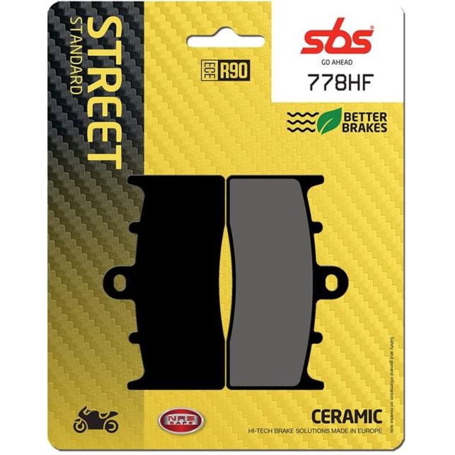 Plaquettes de frein SBS 778HF