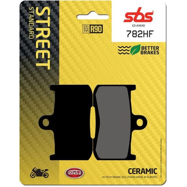 Plaquettes de frein SBS 782HF
