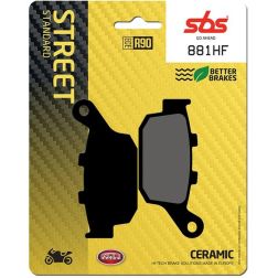 Plaquettes de frein SBS 881HF
							  		