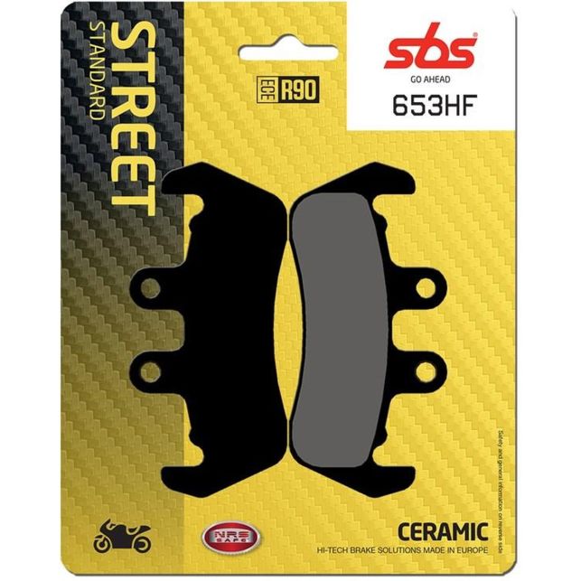 Plaquettes de frein SBS 653HF