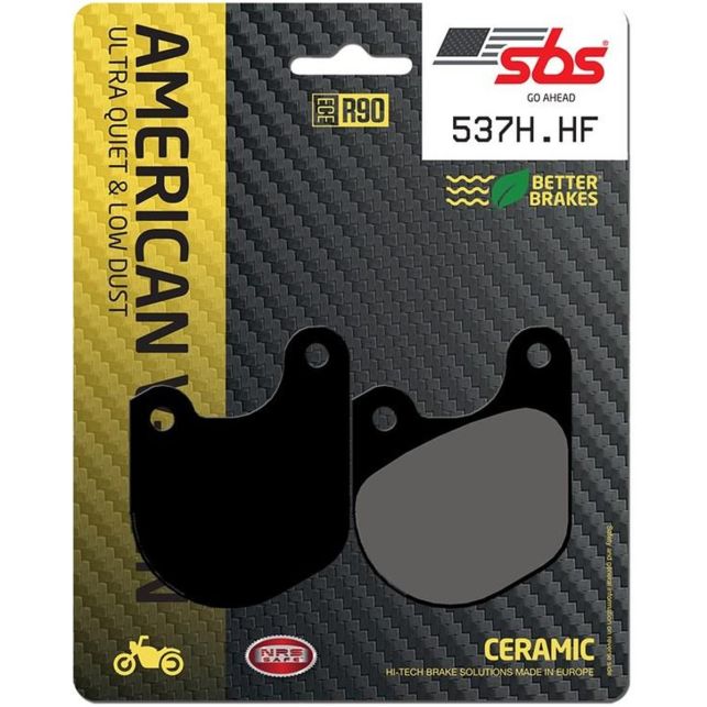 Plaquettes de frein SBS 537H.HF