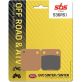Plaquettes de frein SBS 536RSI