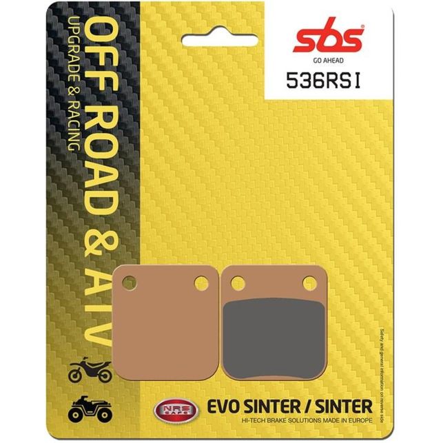 Plaquettes de frein SBS 536RSI