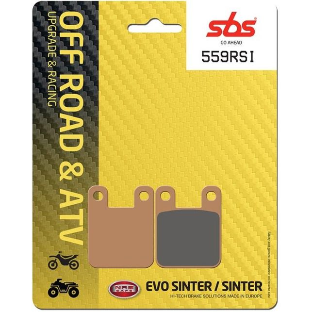 Plaquettes de frein SBS 559RSI