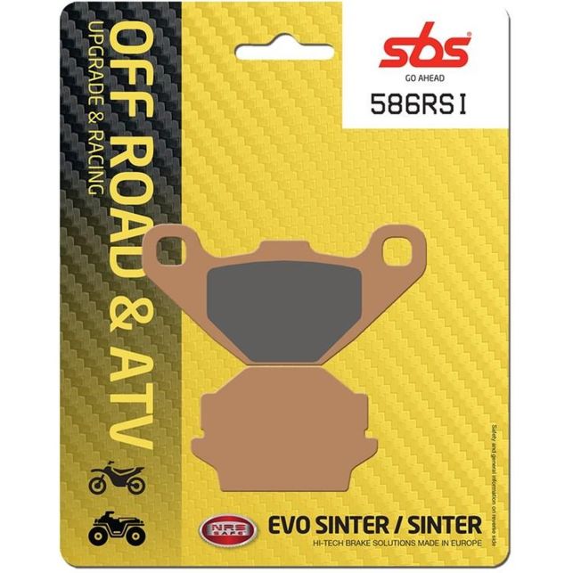 Plaquettes de frein SBS 586RSI