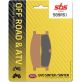 Plaquettes de frein SBS 589RSI