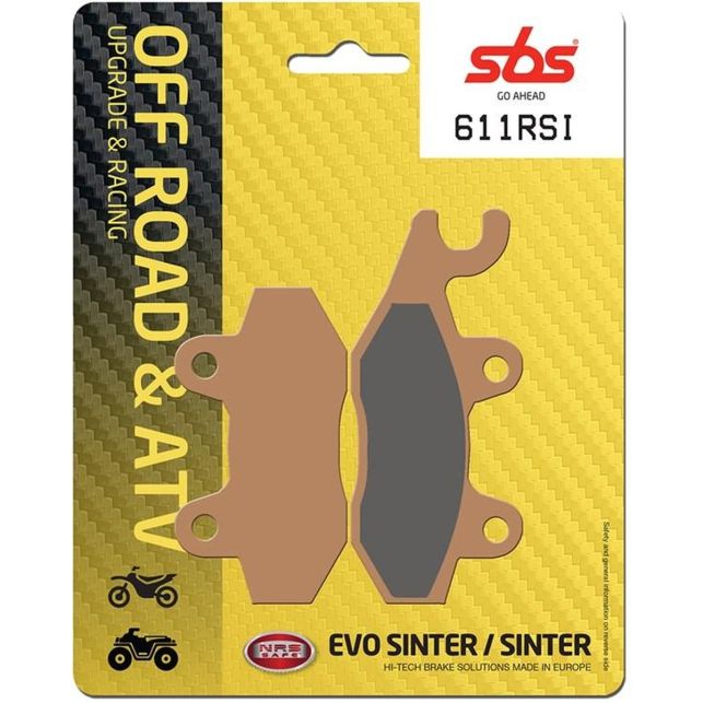 Plaquettes de frein SBS 611RSI