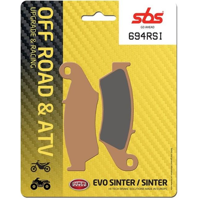 Plaquettes de frein SBS 694RSI