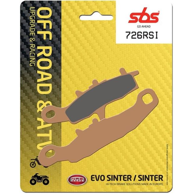 Plaquettes de frein SBS 726RSI