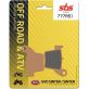 Plaquettes de frein SBS 777RSI
