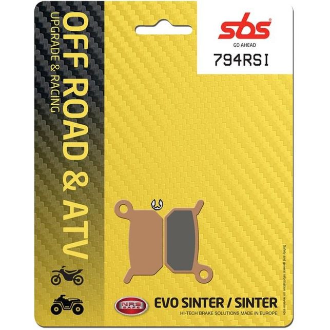 Plaquettes de frein SBS 794RSI