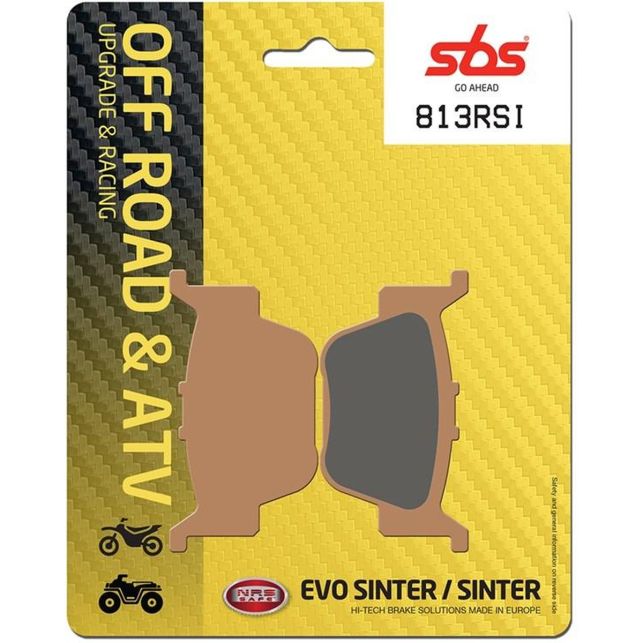 Plaquettes de frein SBS 813RSI