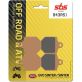 Plaquettes de frein SBS 843RSI